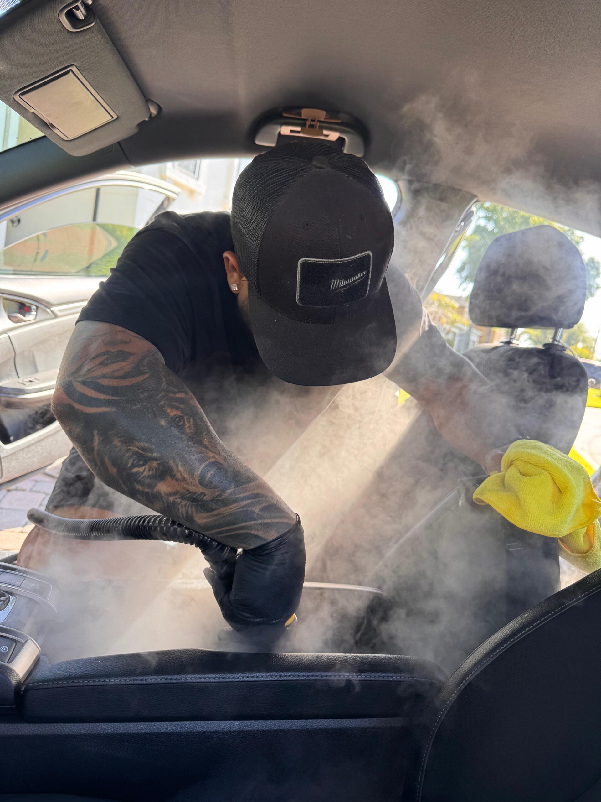 Twins Detailing — interior work in progress